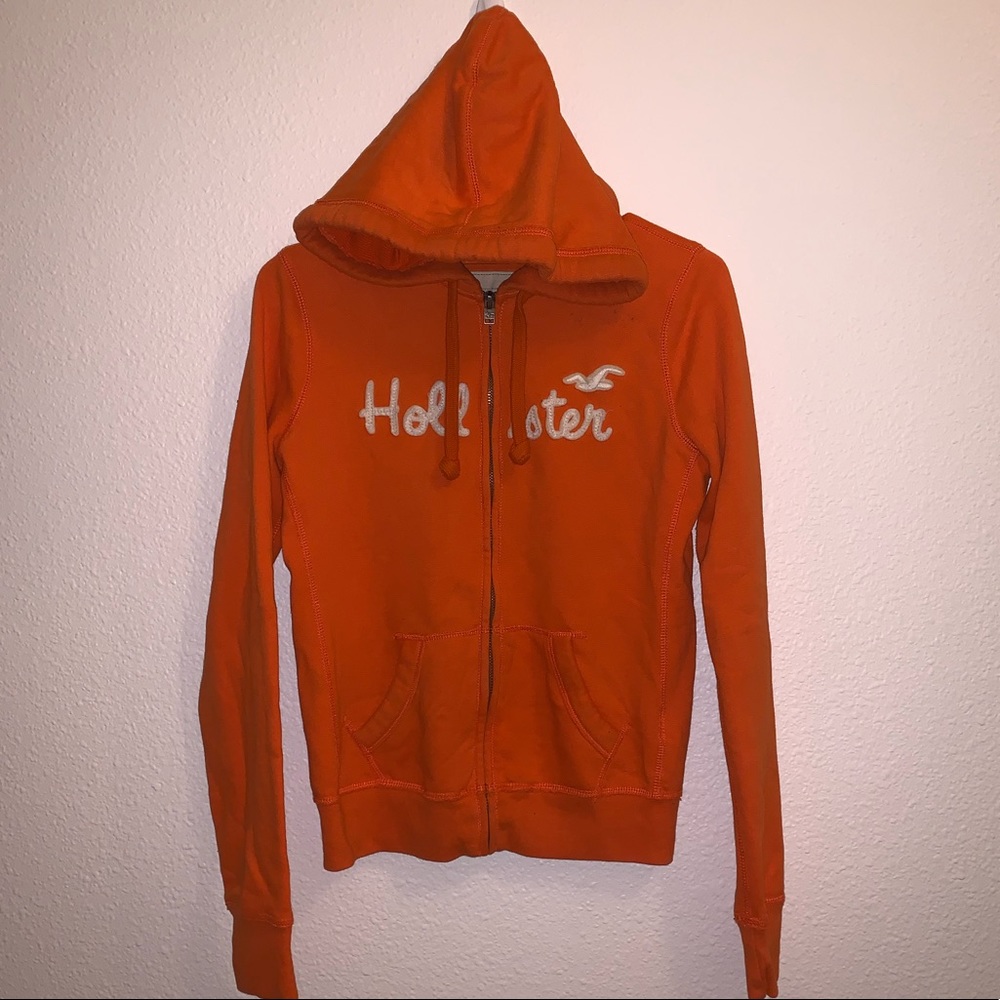 Hollister zipup hooded sweatshirt